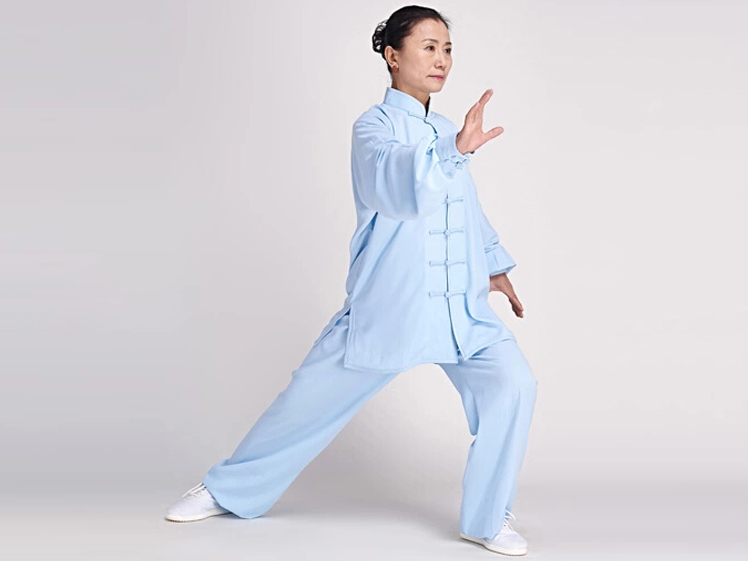 Tai Chi Clothing Long-sleeve Casual Style Linen Suit